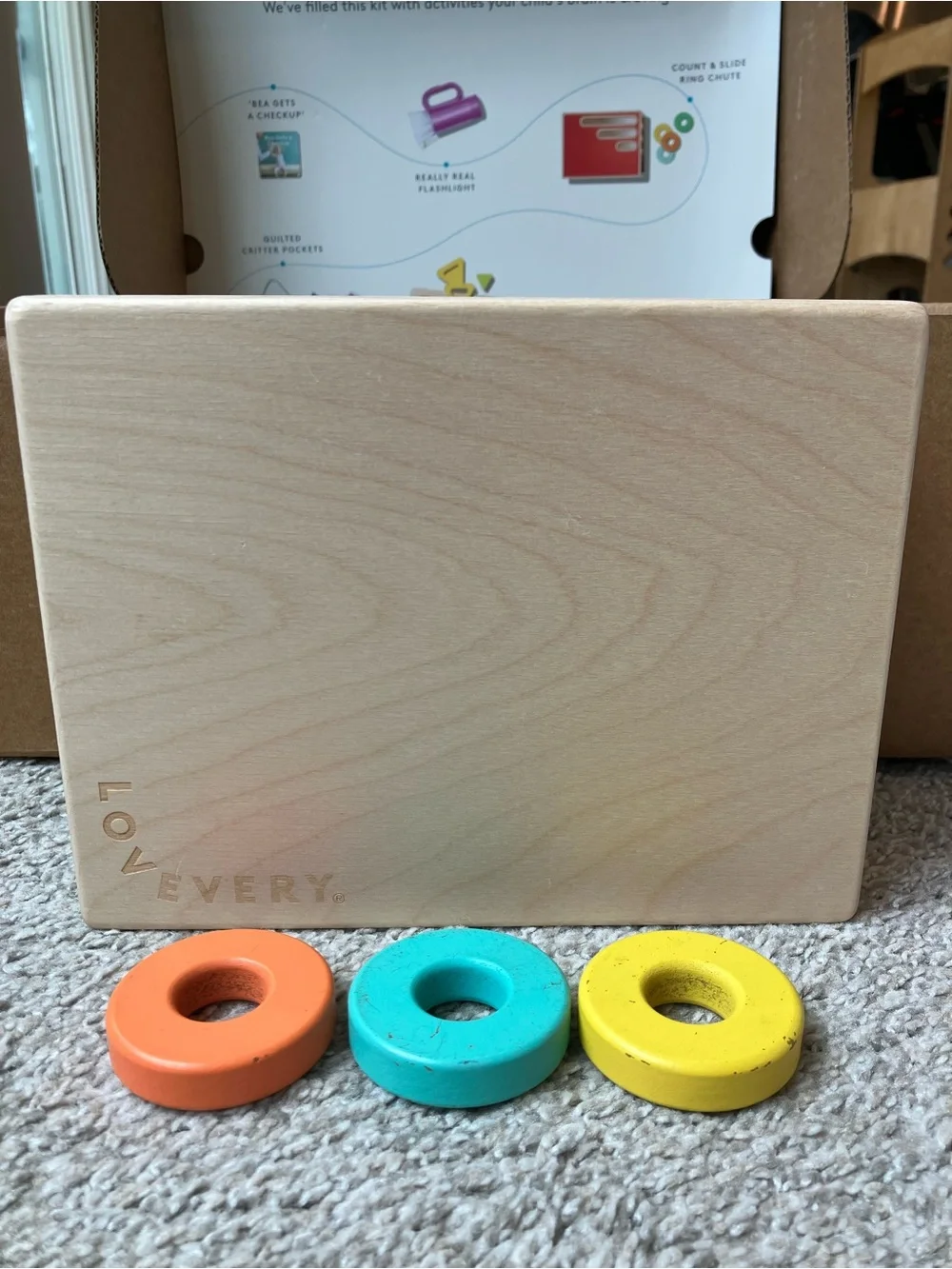 LOVEVERY colorful wooden